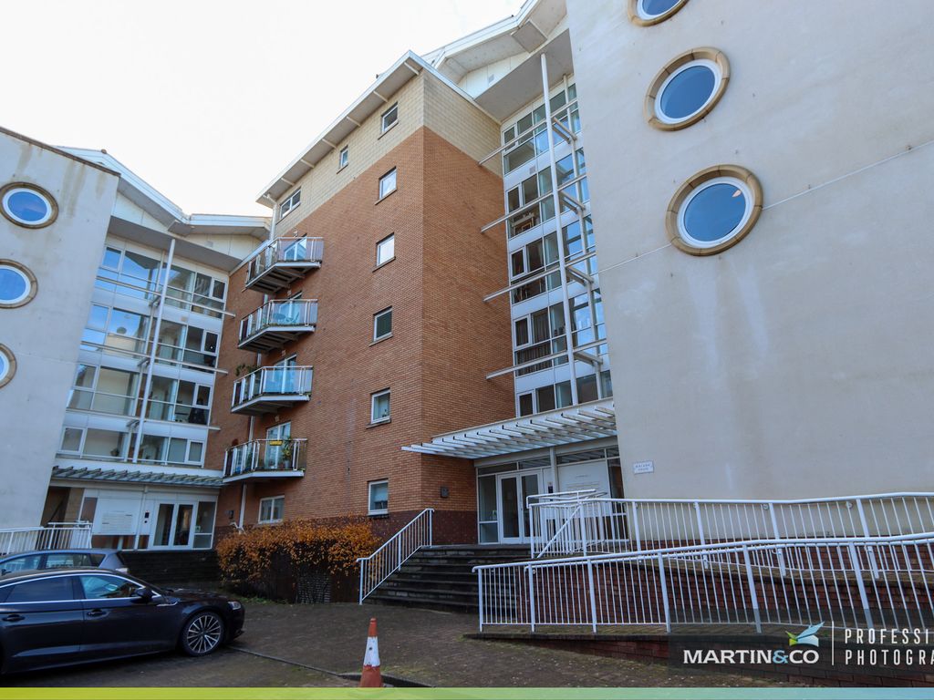 2 bed flat for sale in Penstone Court, Chandlery Way, Cardiff CF10, £500,000