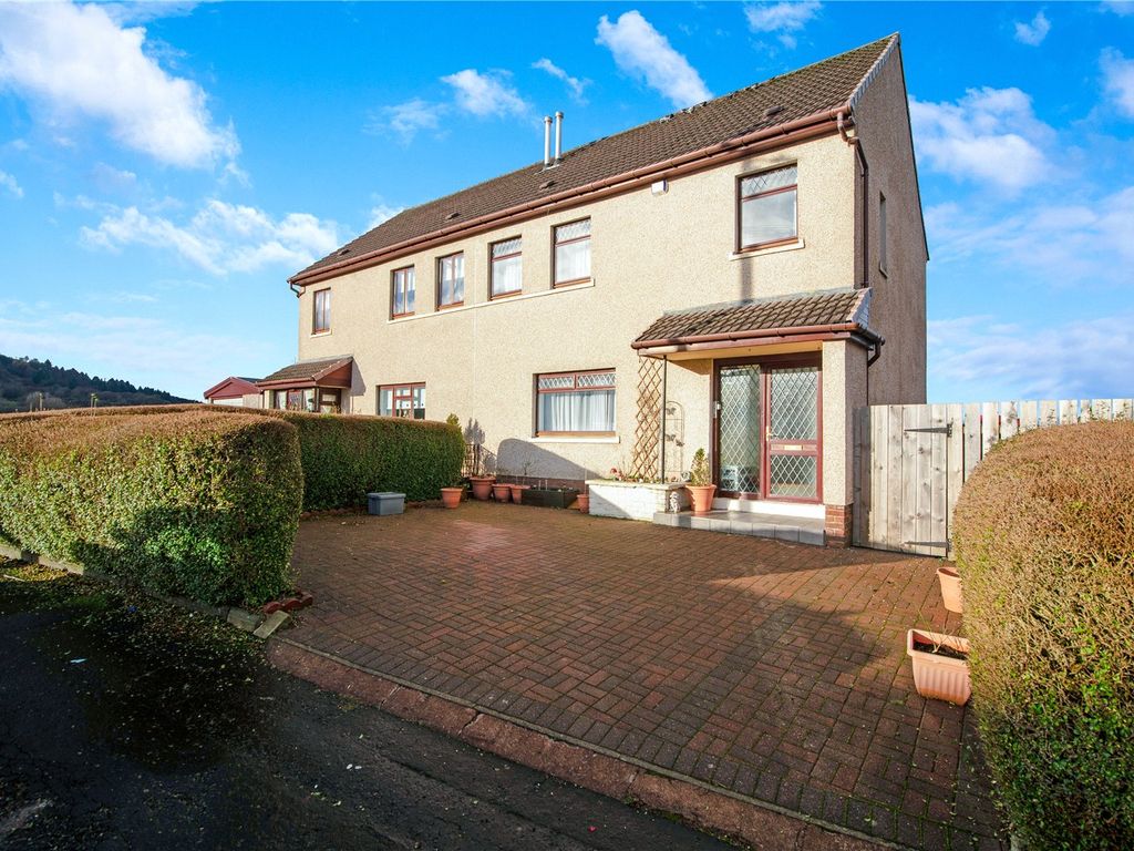 3 bed semi-detached house for sale in Bawhirley Road, Greenock, Inverclyde PA15, £160,000