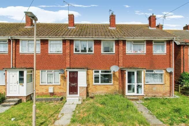 3 bed terraced house for sale in Attfield Walk, Eastbourne BN22, £279,950