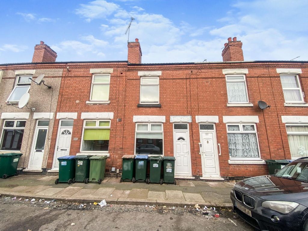 2 bed terraced house for sale in Villiers Street, Stoke, Coventry CV2, £140,000