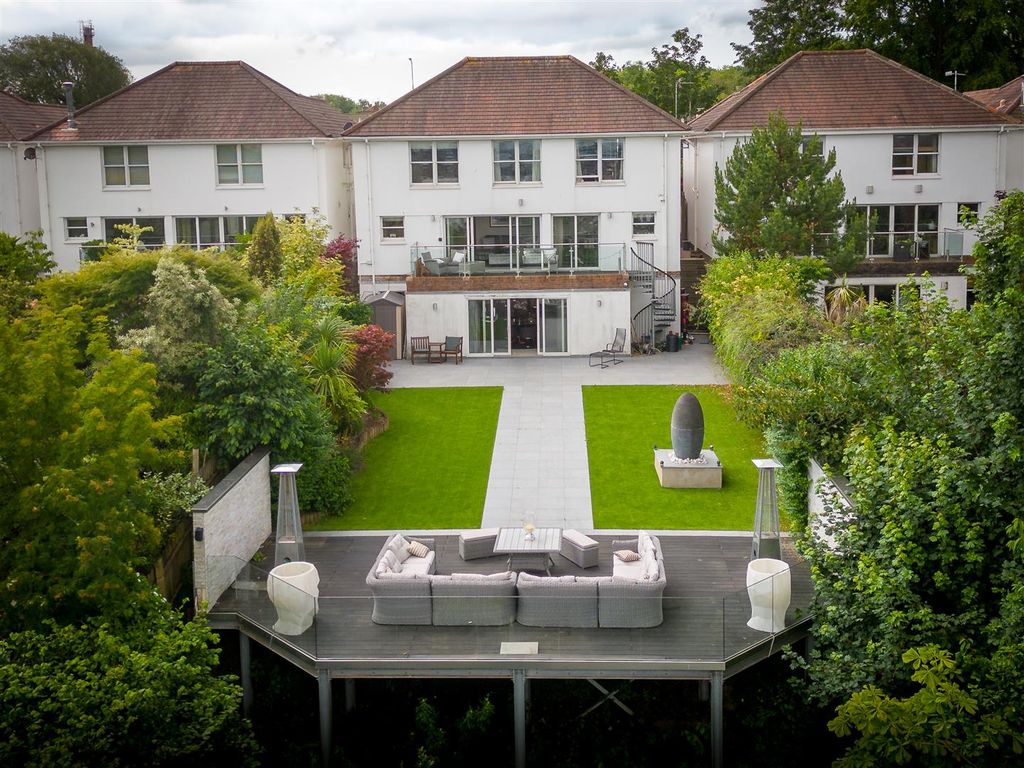 5 bed detached house for sale in Keepers Gardens, Llandough, Penarth CF64, £1,250,000