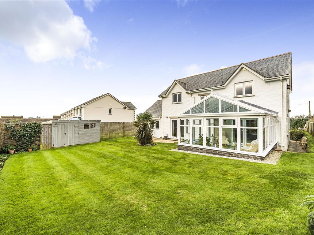 3 bed detached house for sale in Windy Ridge, White Cross, Cury, Helston TR12, £475,000