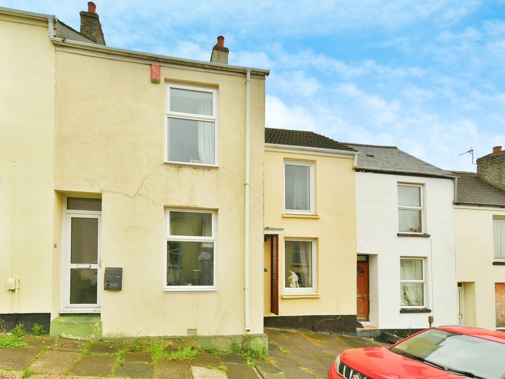 2 bed terraced house for sale in Tollox Place, Plymouth PL3, £140,000