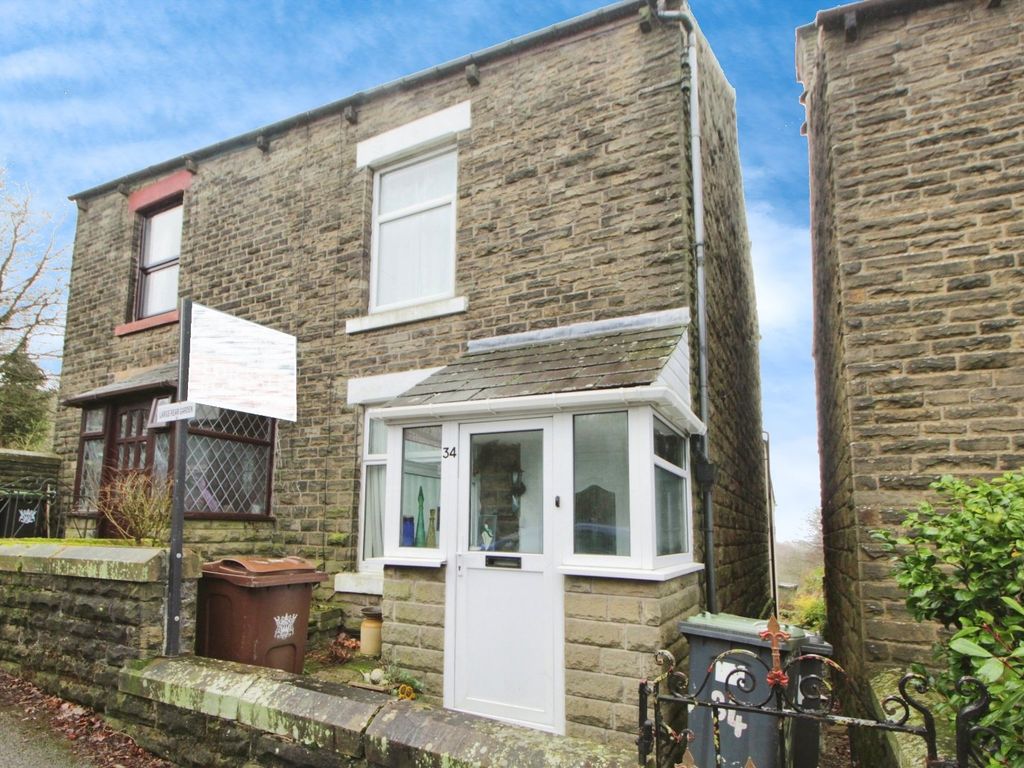 2 bed semi-detached house for sale in Park Road, Hadfield, Glossop, Derbyshire SK13, £230,000