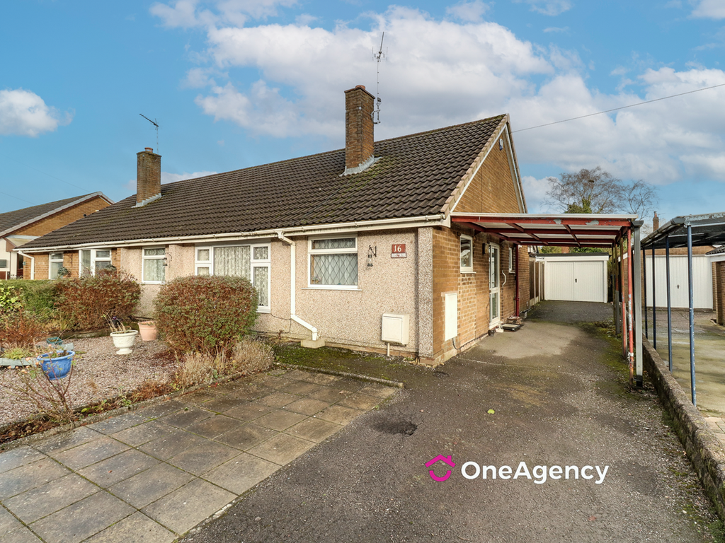 2 bed semi-detached bungalow for sale in Park Road, Werrington, Stoke-On-Trent ST9, £180,000