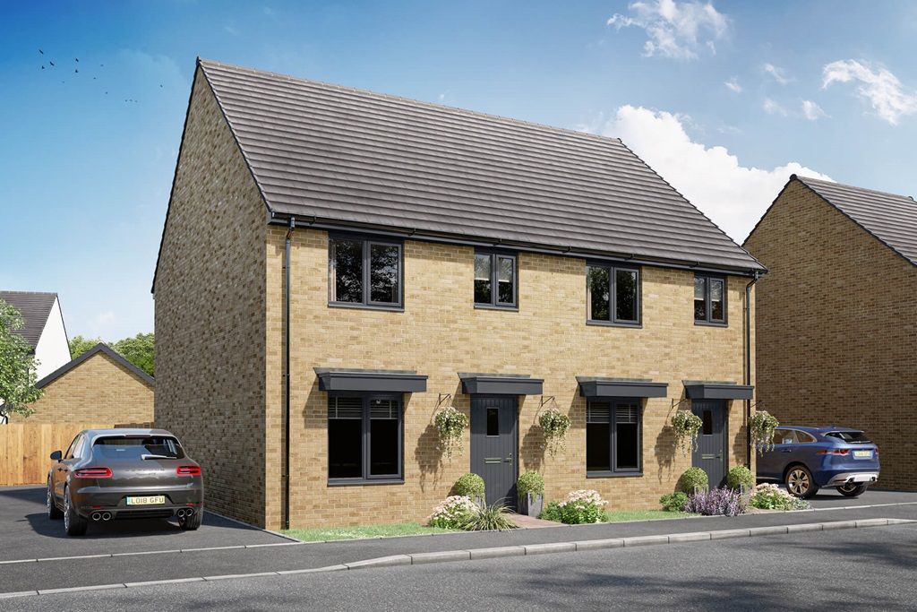 New home, 3 bed semi-detached house for sale in "The Gosford - Plot 584" at Cilgant Ceinwen, Pontrhydyrun, Cwmbran NP44, £279,995