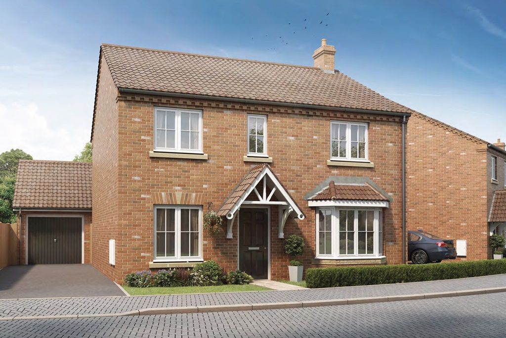 New home, 4 bed detached house for sale in "The Manford - Plot 153" at Owen Way, Market Harborough LE16, £408,000