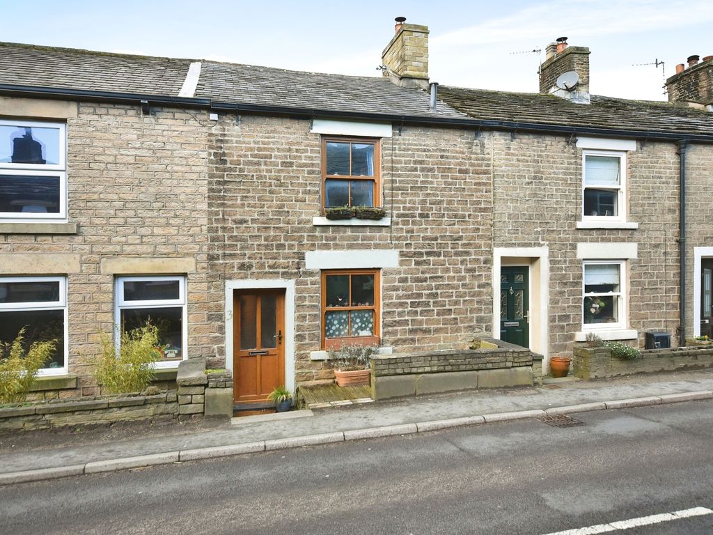 2 bed terraced house for sale in Glossop Road, Little Hayfield, High Peak SK22, £260,000