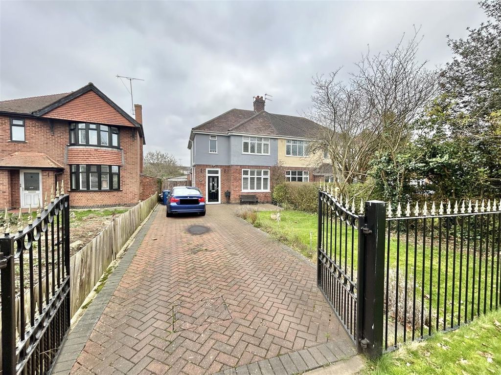 3 bed semi-detached house for sale in Longford Lane, Longford, Gloucester GL2, £365,000