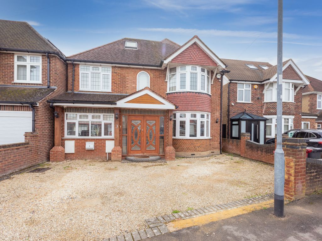 5 bed detached house for sale in Buckland Avenue, Slough SL3, £1,250,000