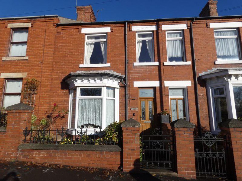 2 bed terraced house for sale in Wistaria House, Bridge Street, Howden Le Wear, Crook DL15, £89,950