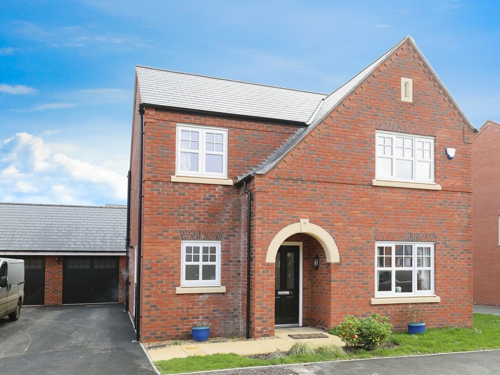 4 bed detached house for sale in Anthorn Close, Houlton, Rugby CV23, £530,000