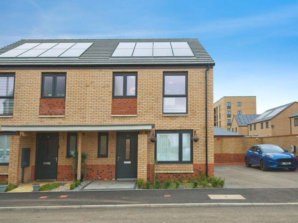 New home, 3 bed semi-detached house for sale in Maes Yr Ysgol, Rumney, Cardiff CF3, £400,000