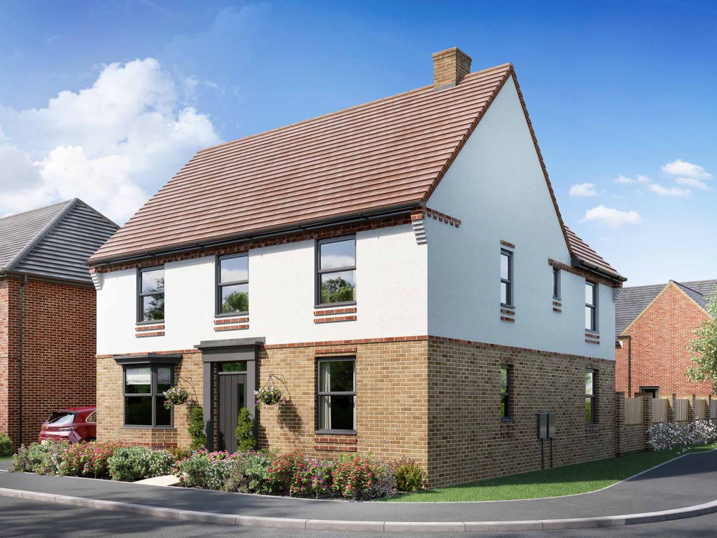 New home, 4 bed detached house for sale in "Avondale" at Davy Way, Off Briggington Way, Leighton Buzzard LU7, £582,500