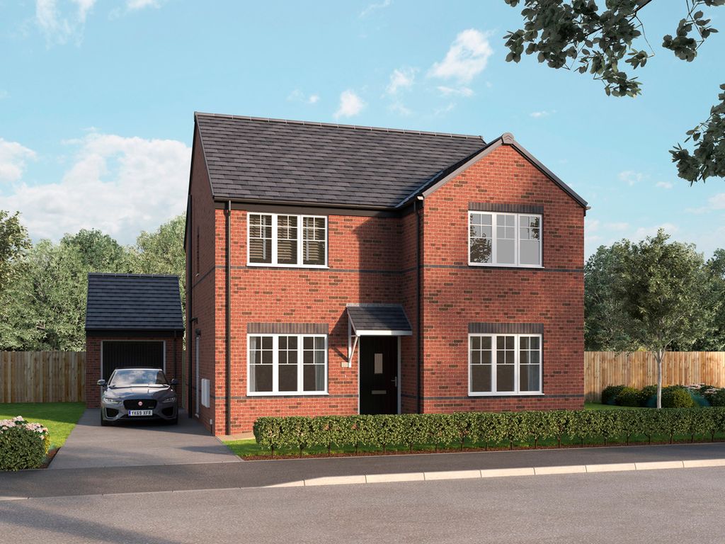 New home, 4 bed detached house for sale in "The Horbury" at Leicester Road, Uppingham, Oakham LE15, £489,995