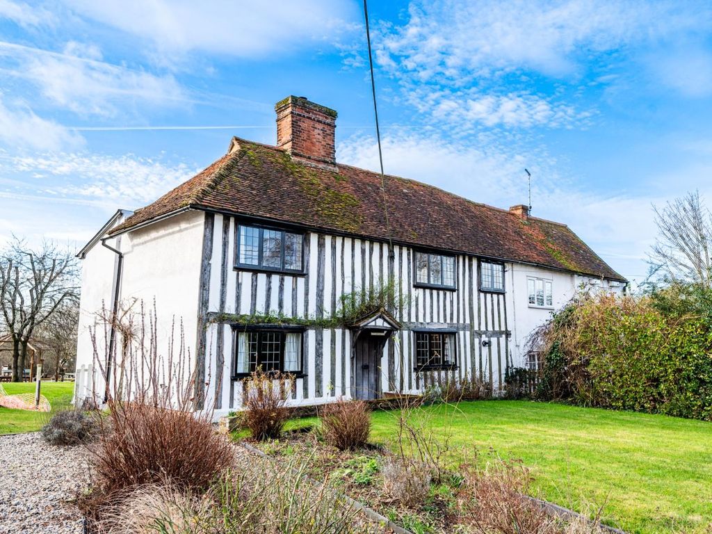 3 bed cottage for sale in Duton Hill, Dunmow, Essex CM6, £600,000