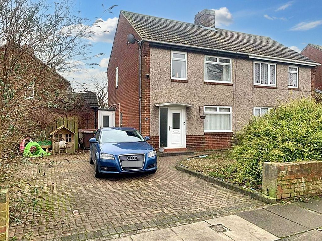 2 bed semi-detached house for sale in Haydon Road, Ashington NE63, £80,000