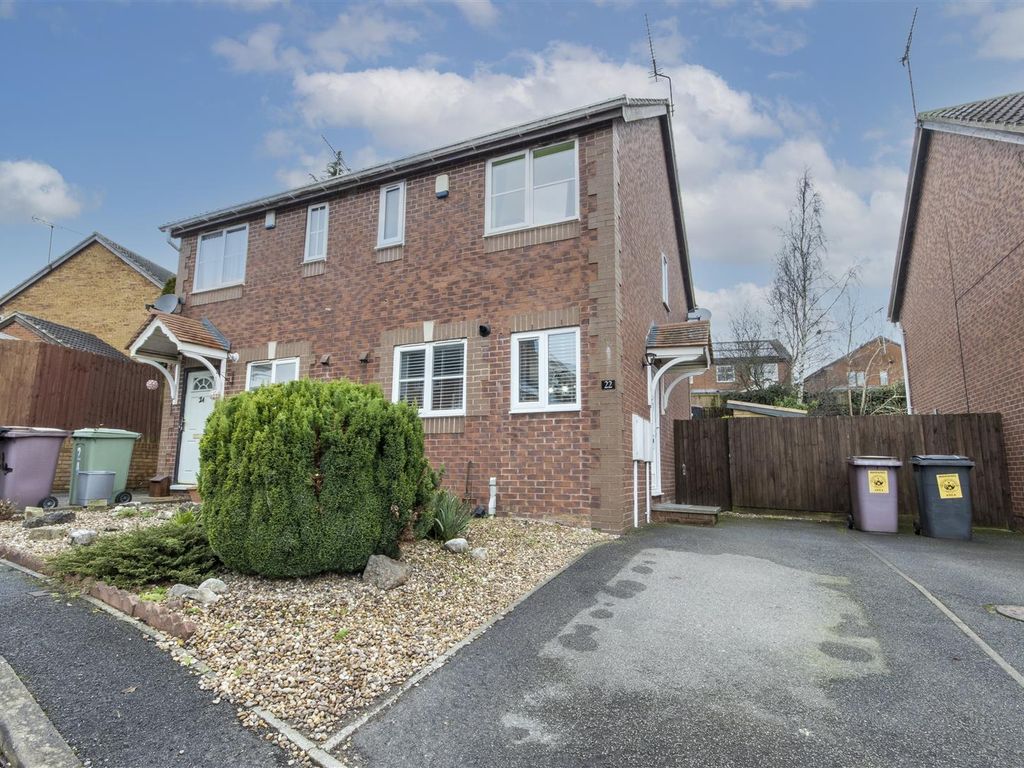 2 bed semi-detached house for sale in Shunters Drift, Barlborough, Chesterfield S43, £189,950