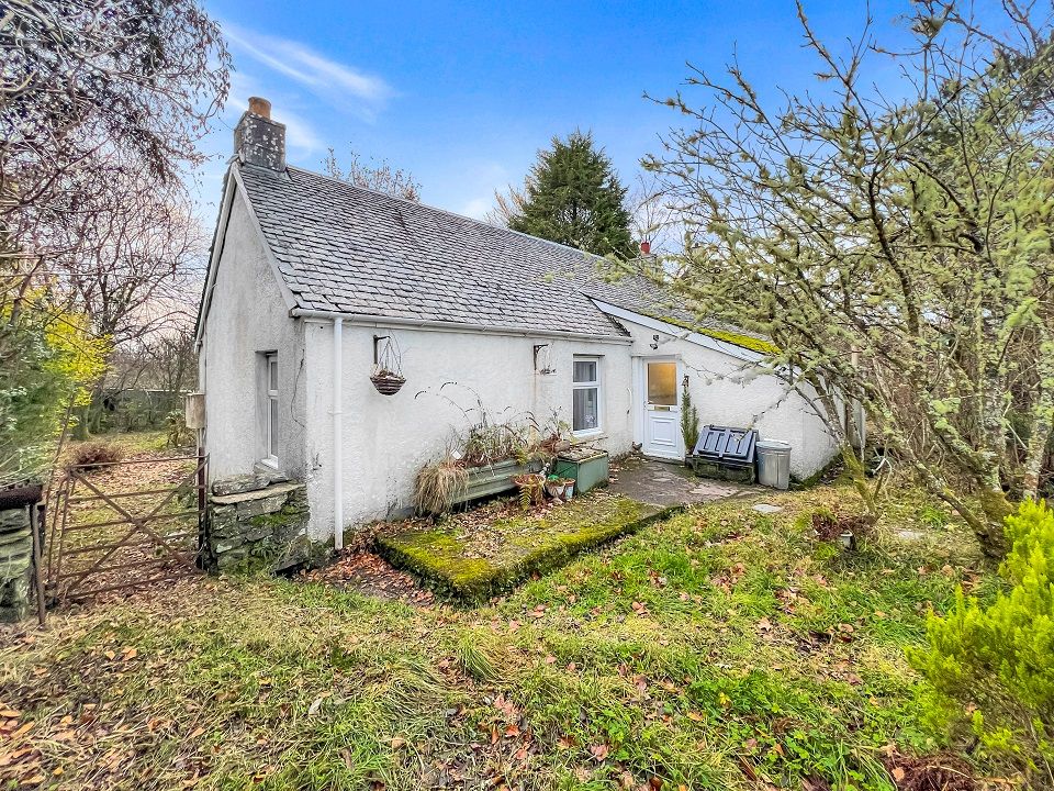 1 bed detached bungalow for sale in Kinloch, Benderloch, Argyll, 1Qu, Benderloch PA37, £170,000