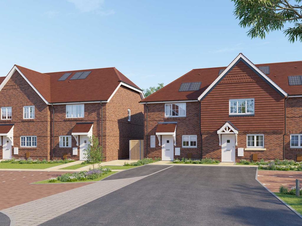 New home, 2 bed terraced house for sale in City Fields Way, Chichester PO20, £320,000