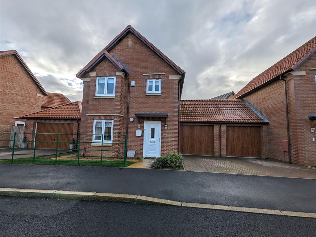 3 bed link-detached house for sale in Invention Row, Darlington DL2, £215,000