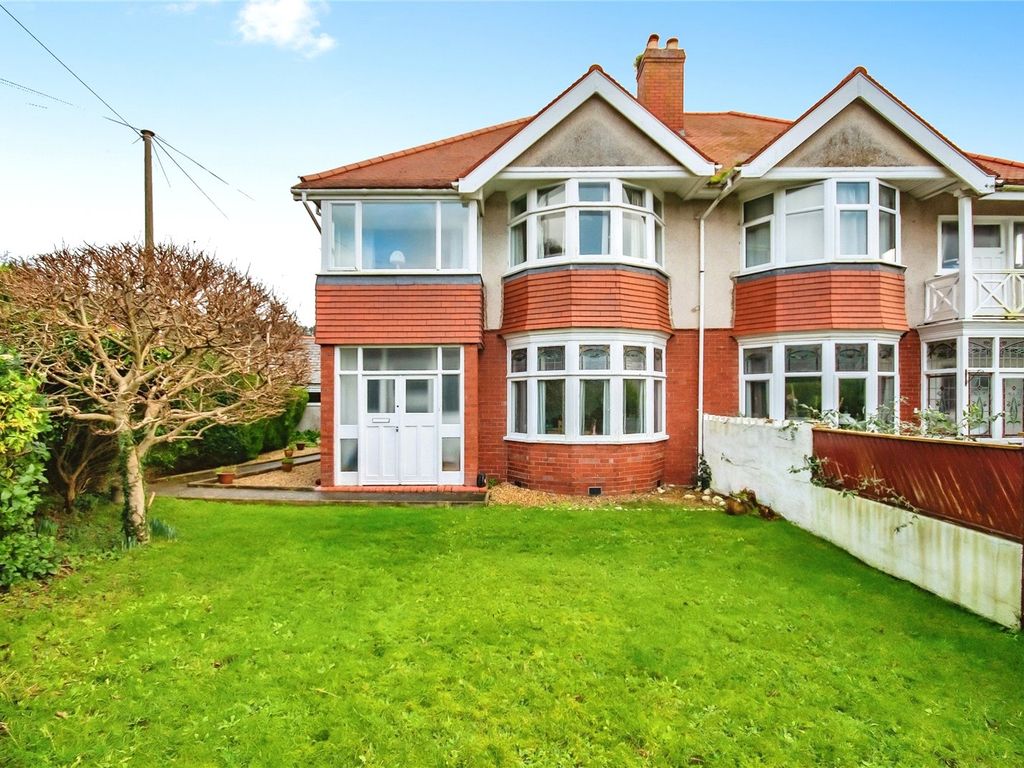 4 bed semi-detached house for sale in Llanbadarn Road, Aberystwyth, Ceredigion SY23, £375,000