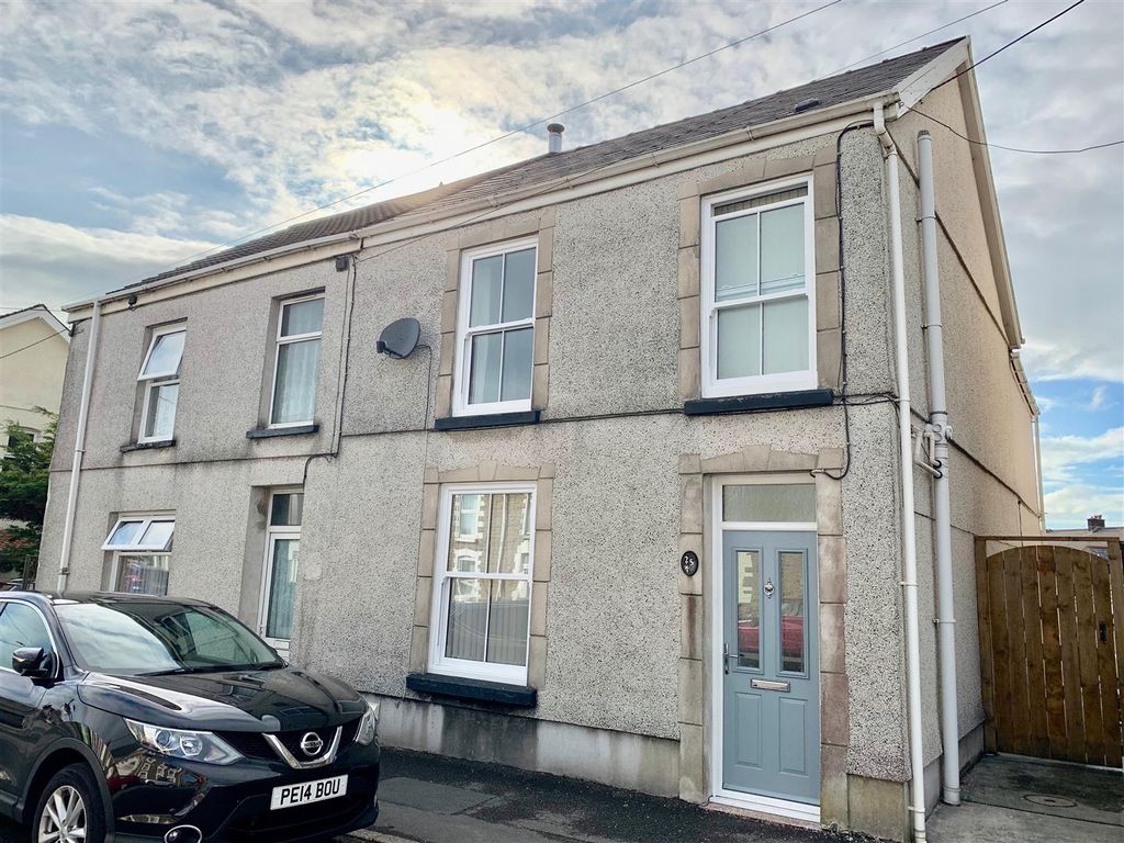 3 bed semi-detached house for sale in Station Road, Ammanford SA18, £194,950