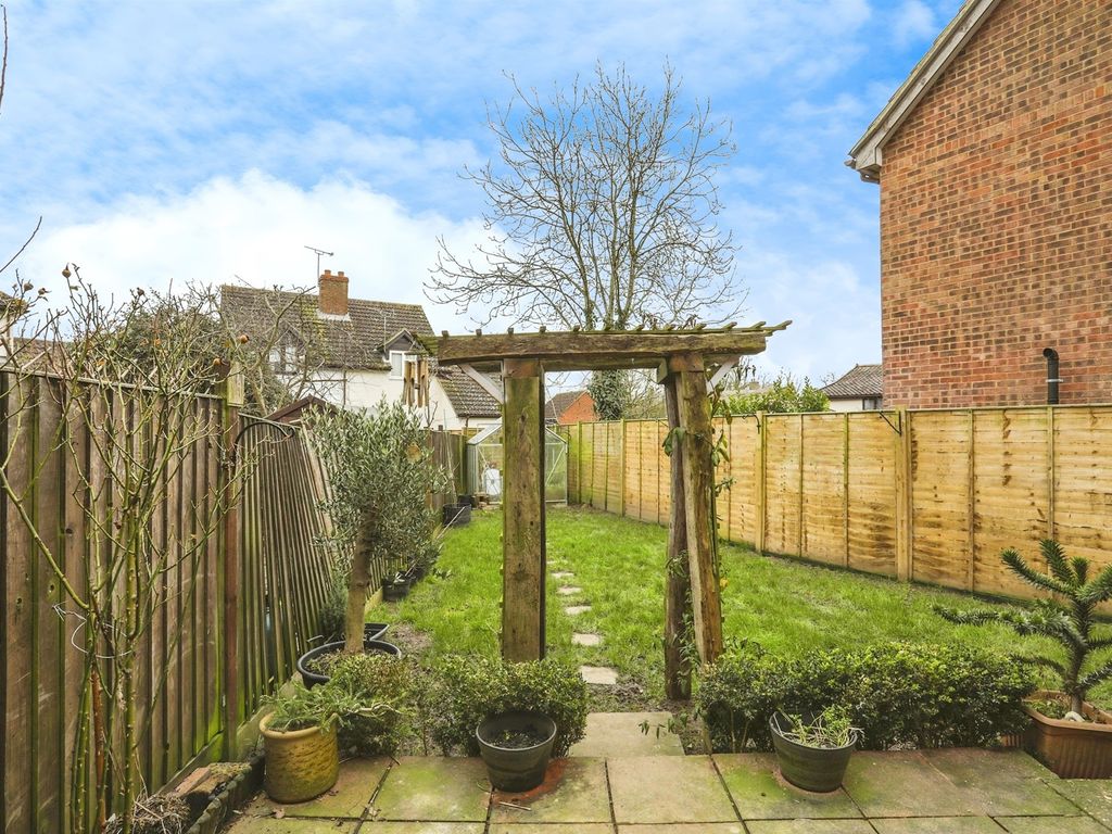 2 bed semi-detached house for sale in Willow Green, Worlingworth, Woodbridge IP13, £220,000