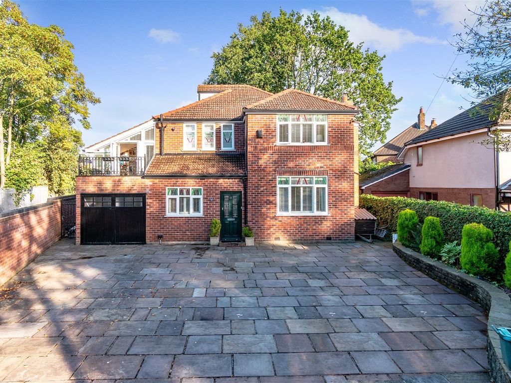5 bed detached house for sale in Wood Lane, Timperley, Altrincham WA15, £925,000
