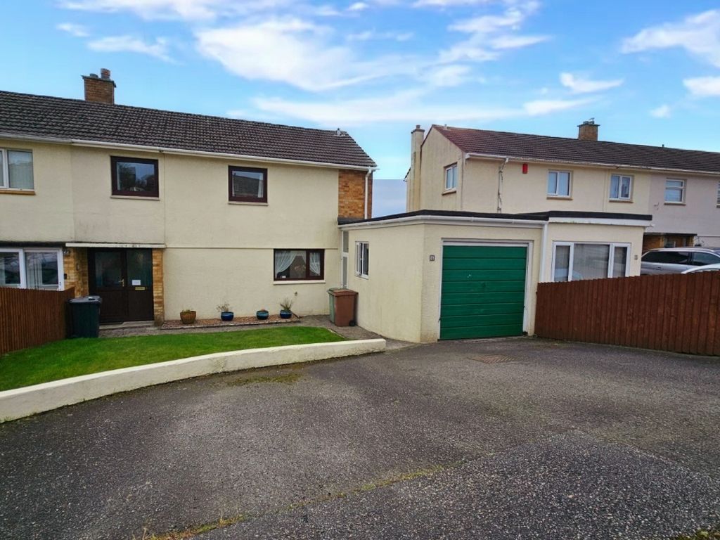 3 bed semi-detached house for sale in Drax Gardens, Plymouth PL6, £325,000