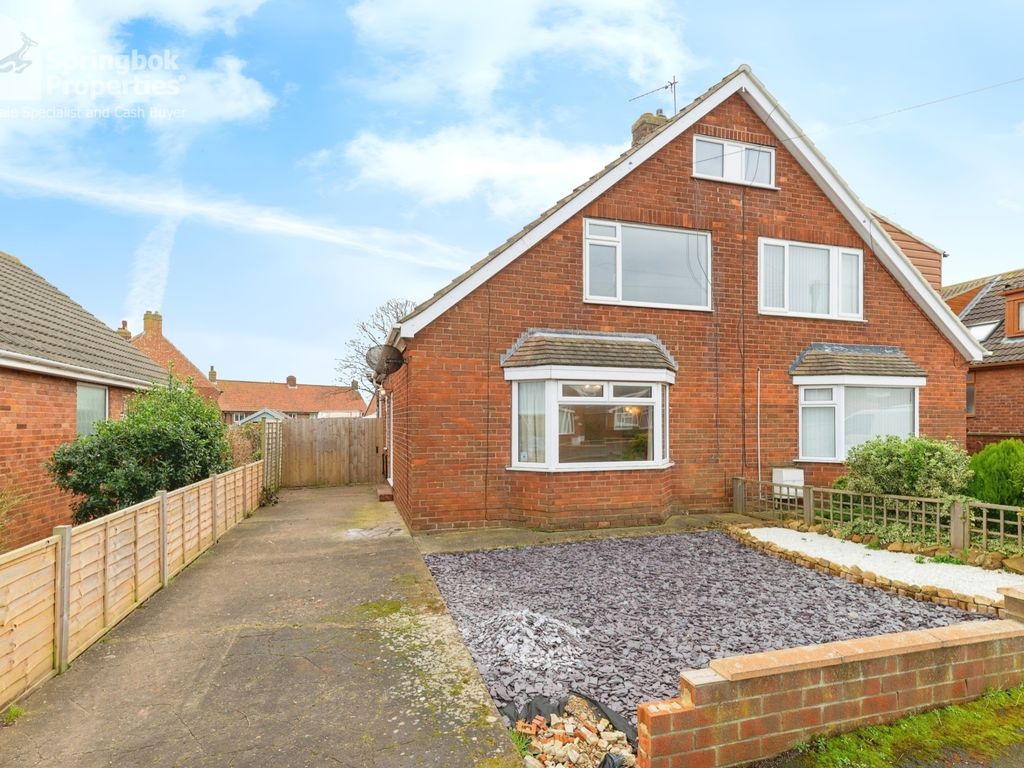 2 bed semi-detached house for sale in Meadowfields, Whitby, North Yorkshire YO21, £195,000