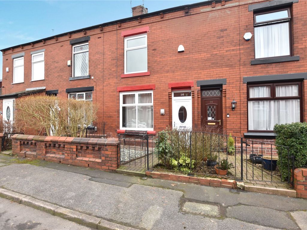 2 bed terraced house for sale in Lily Street, Royton, Oldham, Greater Manchester OL2, £159,950
