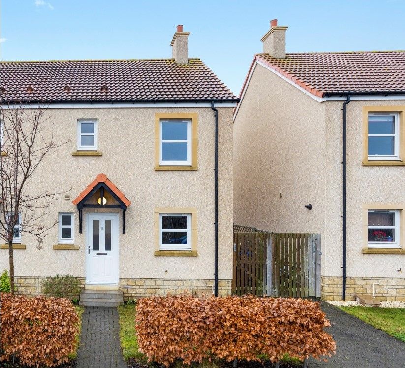 3 bed semi-detached house for sale in 8 Wymet Grove, Millerhill, Dalkeith EH22, £255,000