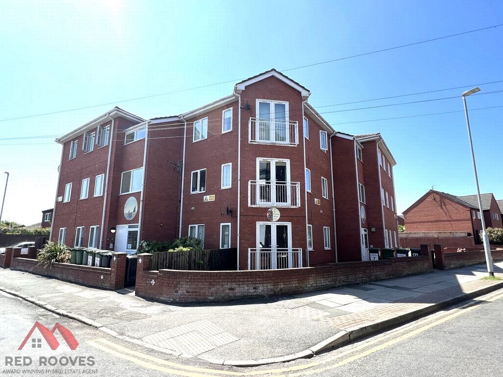 2 bed flat for sale in Borough Road, Wallasey CH44, £67,500