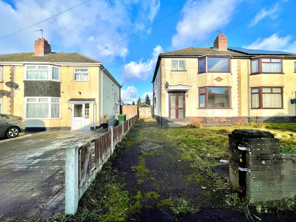 3 bed semi-detached house for sale in 121 Sherborne Road, Wolverhampton WV10, £50,000