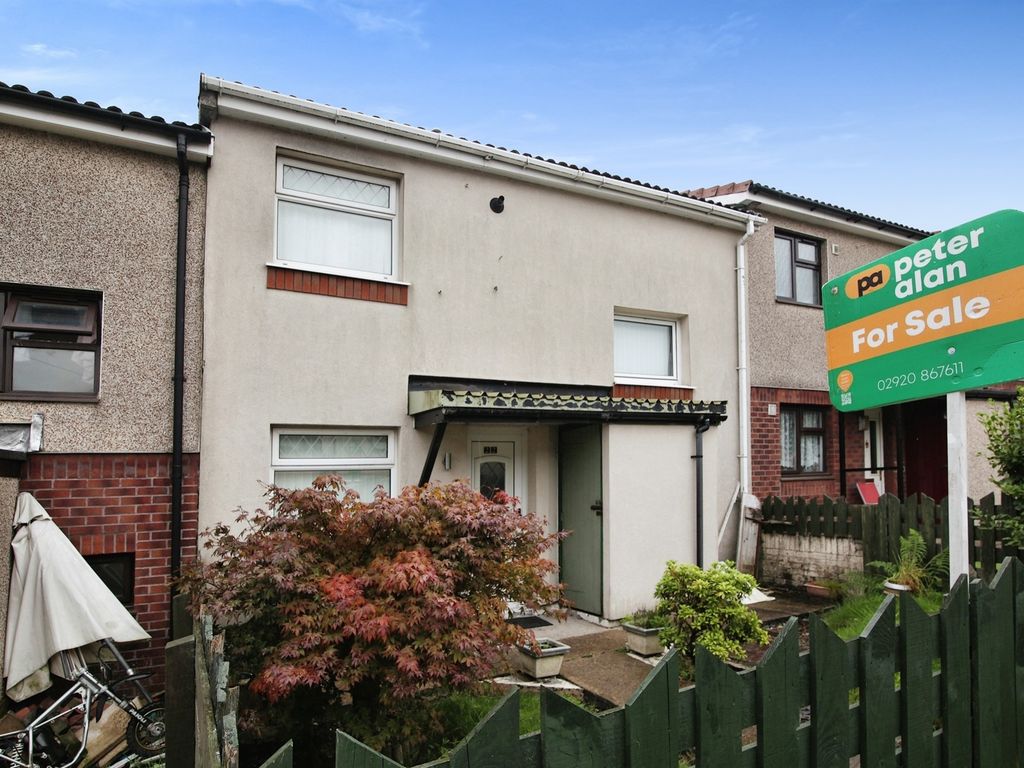 2 bed terraced house for sale in Keble Court, Machen, Caerphilly CF83, £95,000