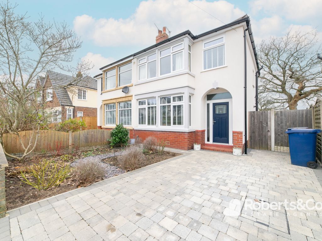 3 bed semi-detached house for sale in Howick Park Drive, Penwortham, Preston PR1, £240,000
