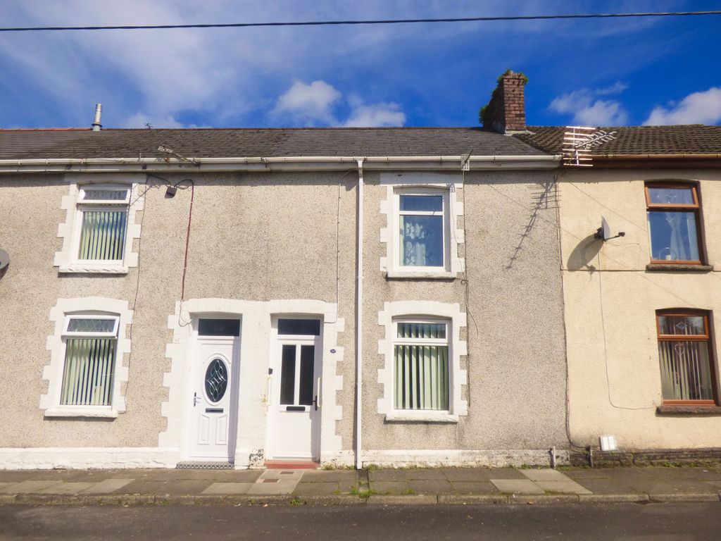 2 bed terraced house for sale in Gwendoline Street, Blaengarw, Bridgend CF32, £90,000