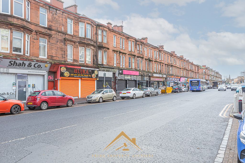 2 bed flat for sale in 1/1, 333 Paisley Road West, Glasgow G51, £100,000