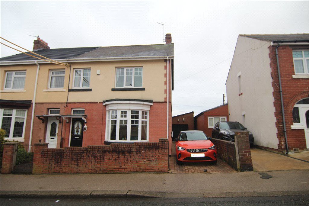 3 bed semi-detached house for sale in Woodlands Avenue, Wheatley Hill, Durham DH6, £149,995