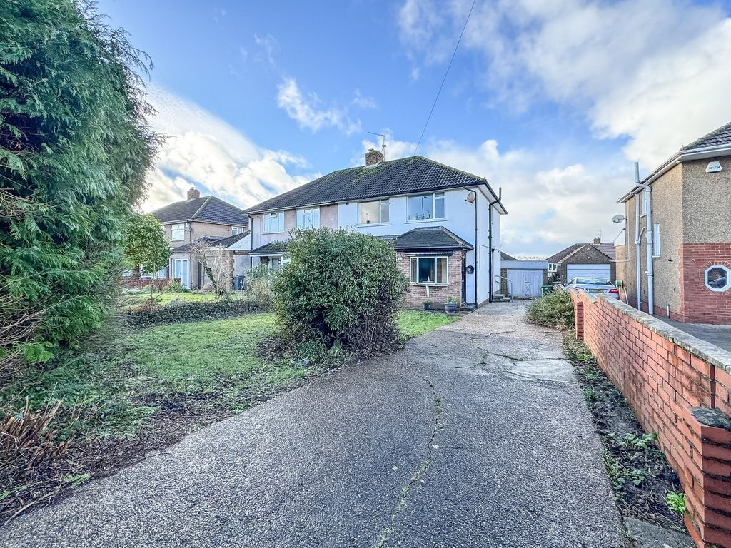 3 bed semi-detached house for sale in Ball Road, Llanrumney, Cardiff. CF3, £240,000