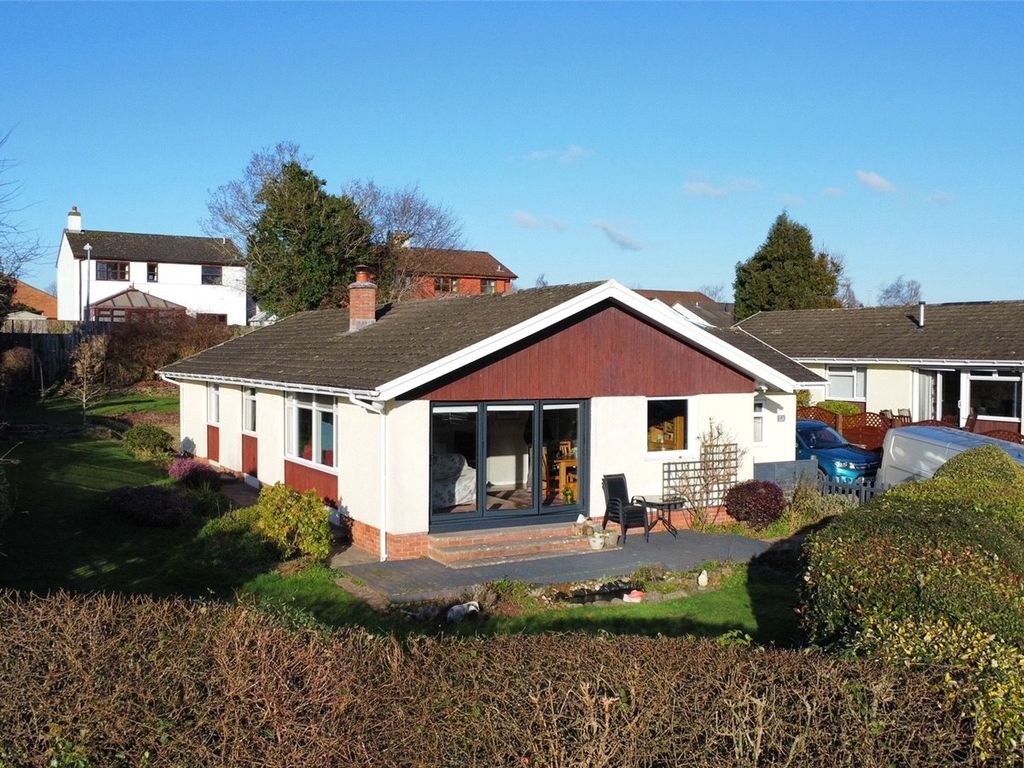 3 bed bungalow for sale in Pendre Close, Brecon, Powys LD3, £385,000