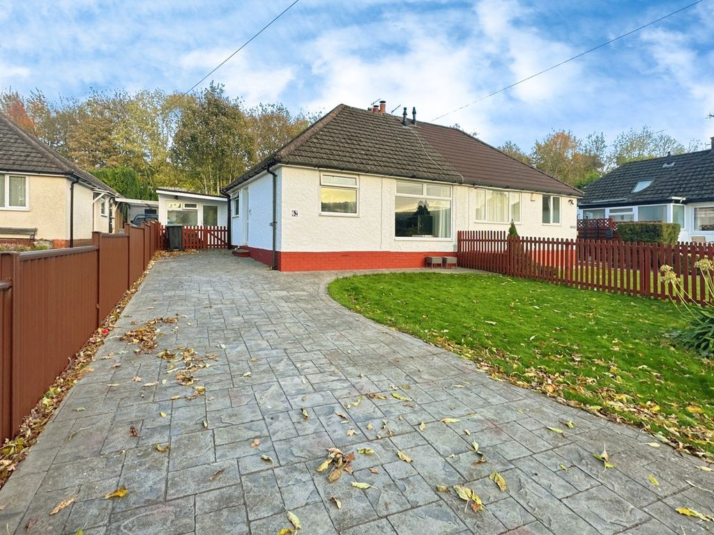 2 bed semi-detached bungalow for sale in Holywell Crescent, Abergavenny NP7, £320,000