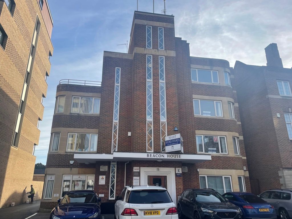 Office to let in Beacon House, First Floor, 15 Christchurch Road, Bournemouth, Dorset BH1, £16,200 pa
