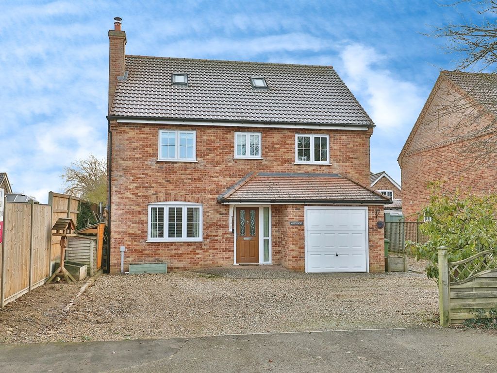 5 bed detached house for sale in Watton Road, Ashill, Thetford IP25, £450,000