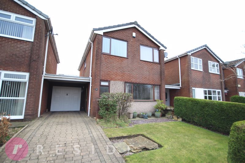 3 bed detached house for sale in Rowan Close, Rooley Moor, Rochdale OL12, £265,000