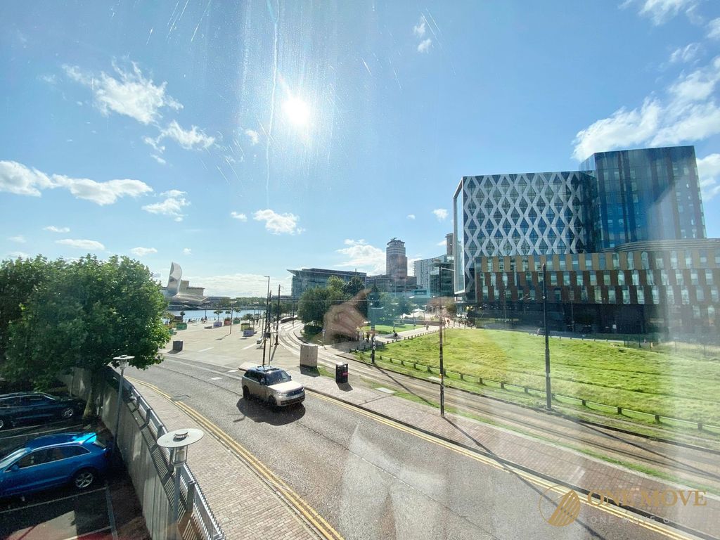 2 bed flat for sale in The Quays, City Loft M50, £270,000