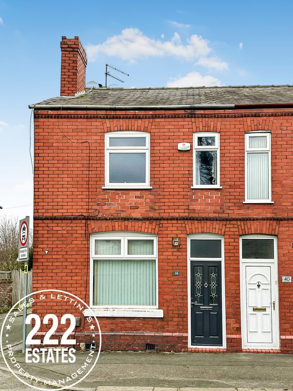 3 bed end terrace house for sale in Steel Street, Warrington WA1, £120,000