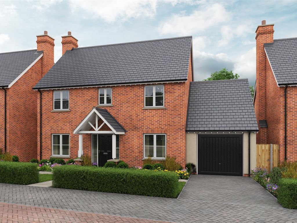 New home, 3 bed detached house for sale in Bartlow Road, Castle Camps, Cambridge CB21, £595,000