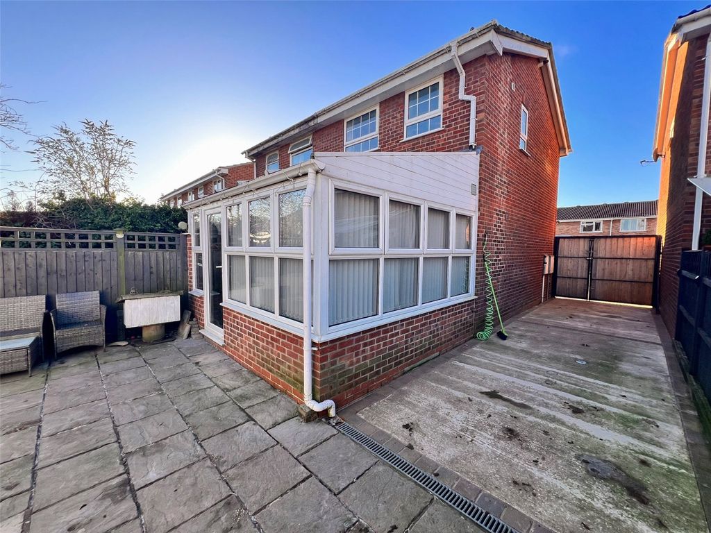 2 bed semi-detached house for sale in Highgrove Close, Stretton, Burton-On-Trent, Staffordshire DE13, £180,000